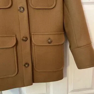 Sezane | Jackets & Coats | Sezane Paolo Coat In Camel | Poshmark